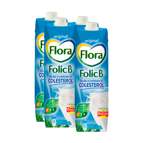 Llet sencera "Flora" (4x1L)-0