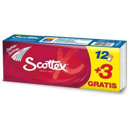 Mocadors de paper Scottex (12 Uts.)-0