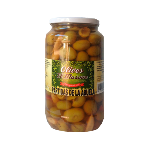 Olives Partides de l'àvia "El Masove" (500g)-0