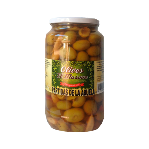 Olives Partides de l'àvia "El Masove" (500g)-0